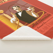 De politsexpressie |  warme chocolade-kunst sherpa deken (3/4)