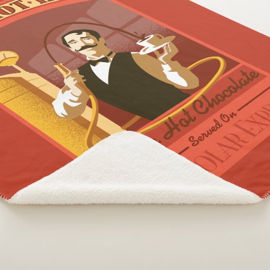 De politsexpressie |  warme chocolade-kunst sherpa deken (3/4)