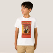 De politsexpressie | warme chocolade-kunst t-shirt (Voorkant volledig)