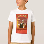 De politsexpressie | warme chocolade-kunst t-shirt (Voorkant)