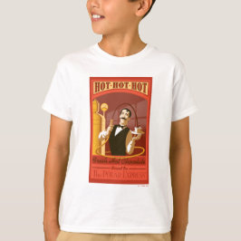 De politsexpressie | warme chocolade-kunst t-shirt
