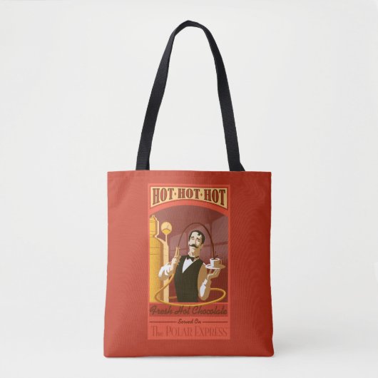 De politsexpressie |  warme chocolade-kunst tote bag (Voorkant)