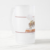 De Pollenator... Matglas Bierpul (Voorkant links)