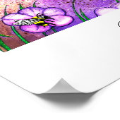 De Pollination Promenade Kunstprint Poster (Hoek)