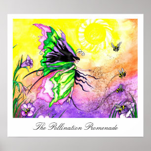De Pollination Promenade Kunstprint Poster