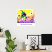 De Pollination Promenade Kunstprint Poster (Thuiskantoor)