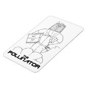 De Pollinator - Flexi-Magnet Magneet (Linkerzijde)