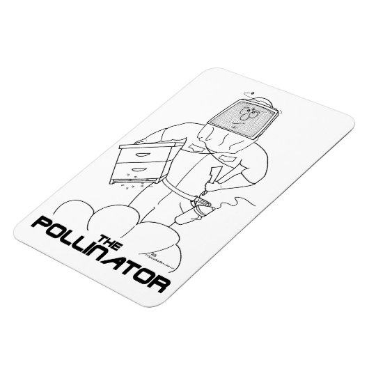 De Pollinator - Flexi-Magnet Magneet (Linkerzijde)