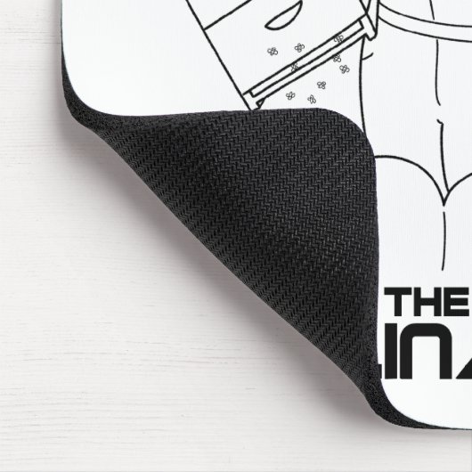 De Pollinator - Mousepad Muismat (Hoek)