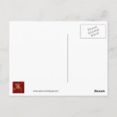 De polospeler briefkaart (Achterkant)