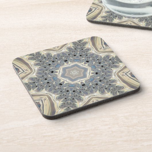 De pols van een Fractal Dream Plastic Onderzetter (Linkerzijde)