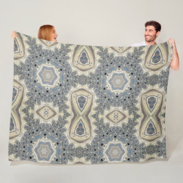 De pols van een fractale droom fleece deken