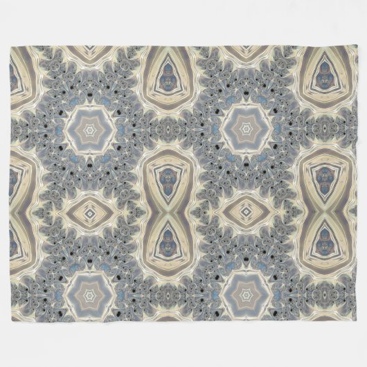 De pols van een fractale droom fleece deken (Voorkant (Horizontaal))