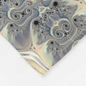 De pols van een fractale droom fleece deken (Hoek)