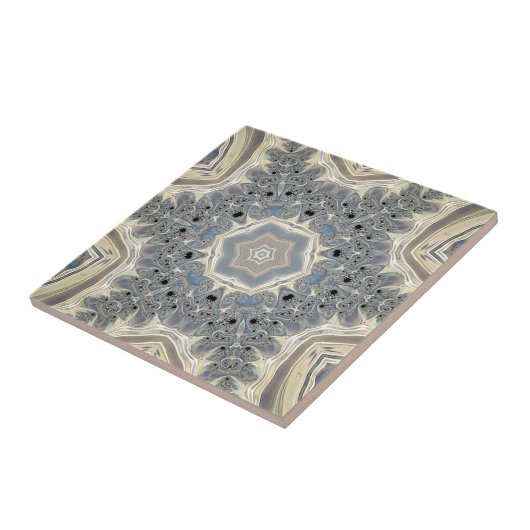 De pols van een fractale droom tegeltje (Zijkant)