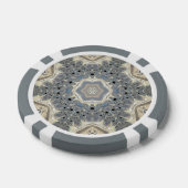 De Polsslag van een Fractale Droom Poker Chips (Enkel)