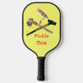 De Pomarat Pickler Pickleball Paddle (Achterkant)
