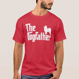 De Pomeranian Dog vader grappig T-shirt