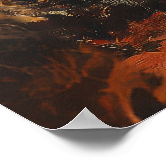 De pompoen-hoofd zwerver poster (Hoek)