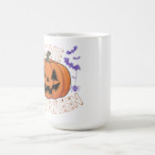 De pompoen houdt van Halloween Mok (Center)