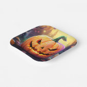 De pompoen, papieren Borden Papieren Bordje (Gebogen)