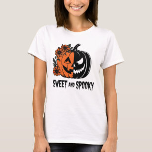 De pompoen spleet t-shirt