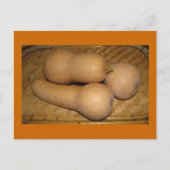 De Pompoen van Butternut Briefkaart (Voorkant)