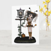 De Pompoen van de Droom van de nimf Kaart (Gele Bloem)