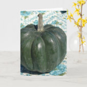 De Pompoen van de eikel Kaart (Gele Bloem)