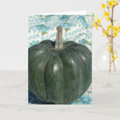 De Pompoen van de eikel Kaart (Gele Bloem)