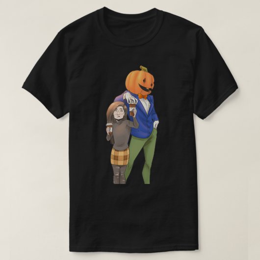 De pompoen verkopen de lantrell van onroerend goed t-shirt (Design voorkant)