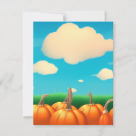 De Pompoenen Plantage Notitiekaartje