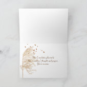 De pompoenen van de herfst en het hete chocolade kaart (Binnen)