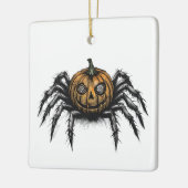 De Pompoenkopkruiper Keramisch Ornament (Links)