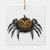De Pompoenkopkruiper Keramisch Ornament (Achterkant)
