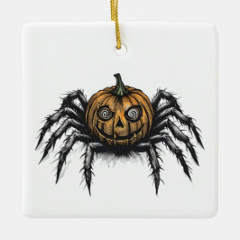 De Pompoenkopkruiper Keramisch Ornament