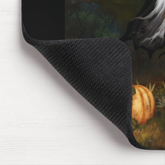 De pompoenpatch Mousepad Muismat (Hoek)