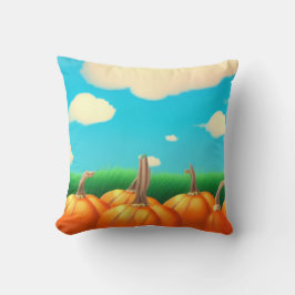 De pompoenpleister kussen