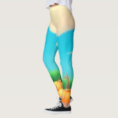 De pompoenpleister leggings (Links)