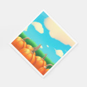 De pompoenpleister servet (Hoek)