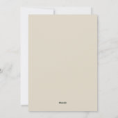 De pompoenspreuk - Rustieke hekserij Feestdagenkaart (Achterkant)