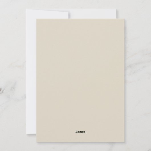 De pompoenspreuk - Rustieke hekserij Feestdagenkaart (Achterkant)