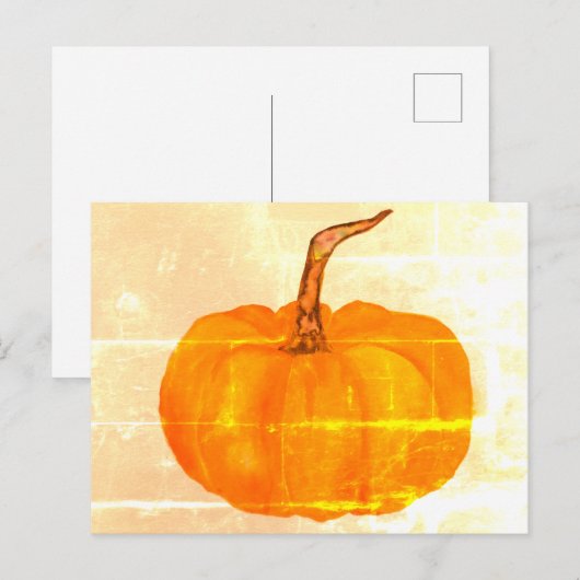 De pompoentijd briefkaart (Voorkant / Achterkant)