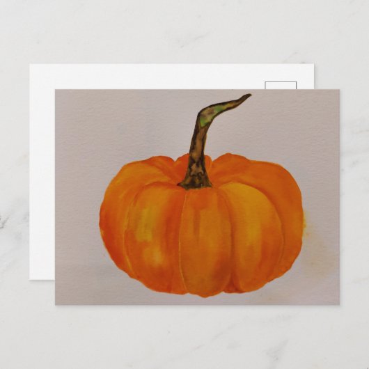 De pompoentijd briefkaart (Voorkant / Achterkant)