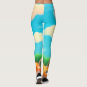 De Pompoenvlek Leggings (Achterkant)