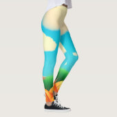 De Pompoenvlek Leggings (Rechts)