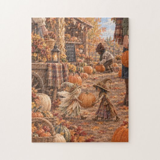 De Pompoenvlek Legpuzzel (Verticaal)