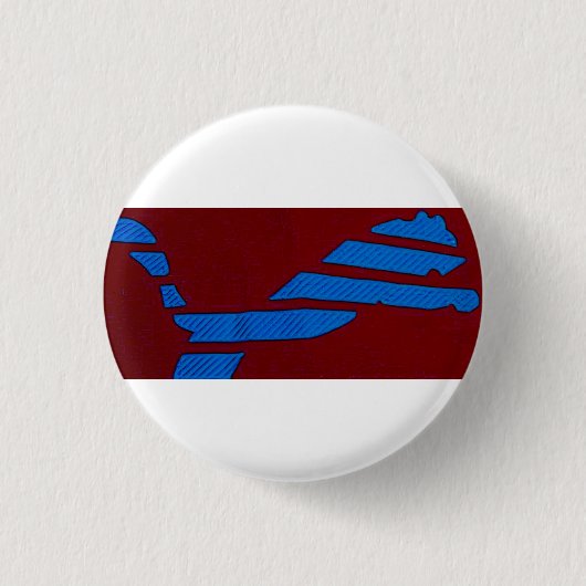 De Ponce Ronde Button 3,2 Cm (Voorkant)