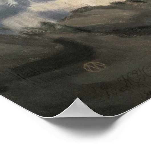 De Pond, 1902 Poster (Hoek)