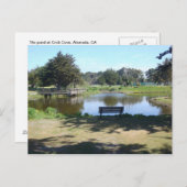 De Pond bij krabbencove Briefkaart (Voorkant / Achterkant)